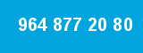 964 877 20 80 964 877 20 80
